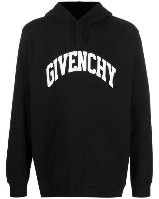 Givenchy logo-print cotton hoodie