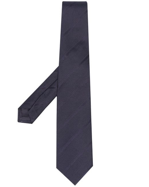Tagliatore striped silk tie