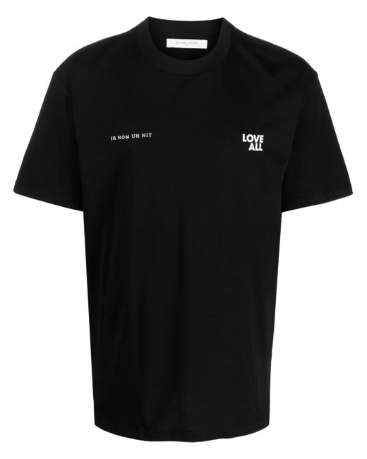 Ih Nom Uh Nit slogan-print cotton T-shirt