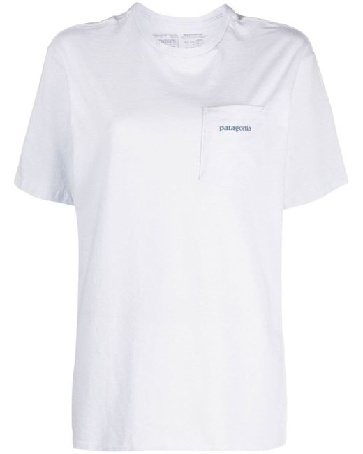 Patagonia patch-pocket perfomance T-shirt