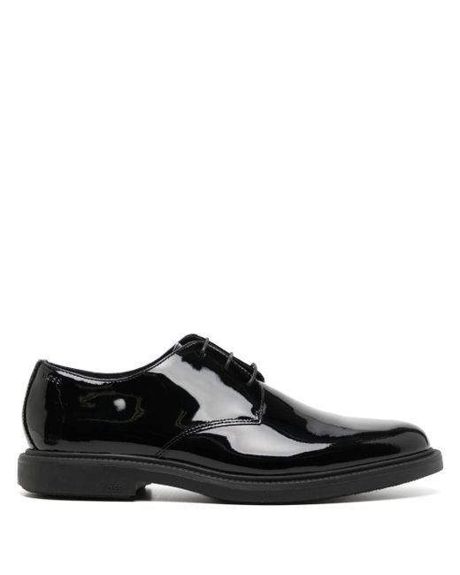 Boss lace-up low-heel derby shoes