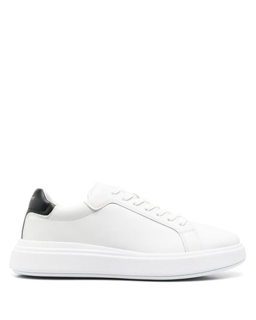 Calvin Klein low-top leather sneakers