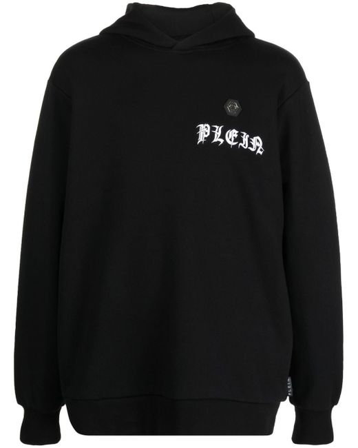 Philipp Plein logo-print hoodie