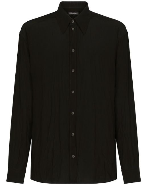 Dolce & Gabbana button-up silk shirt