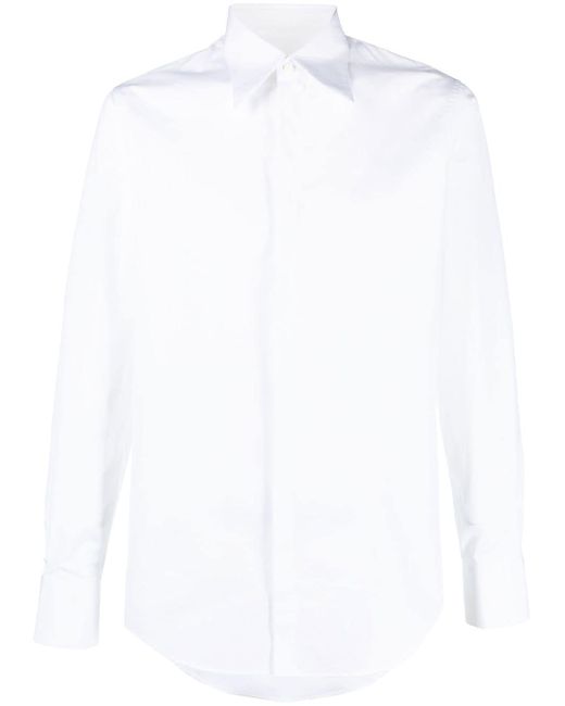 Dsquared2 pointed-collar cotton shirt