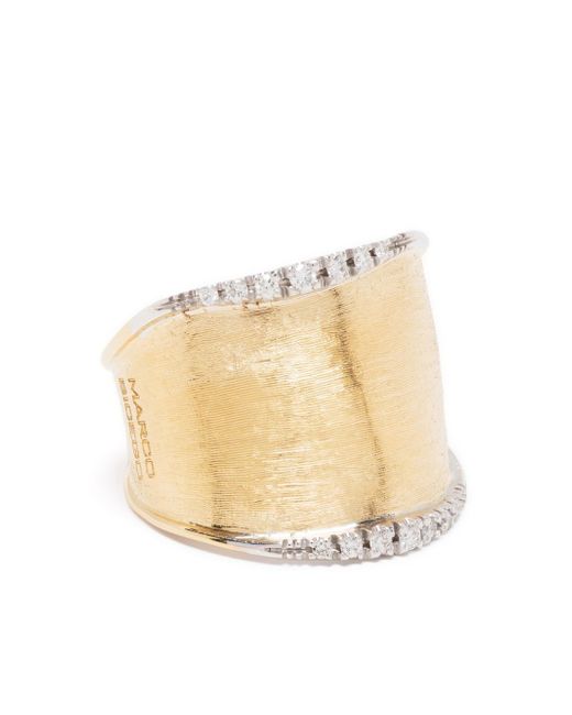 Marco Bicego 18kt yellow diamond band ring