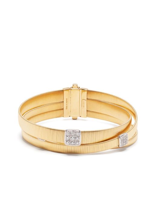 Marco Bicego 18kt yellow Masai diamond bracelet