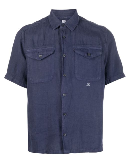 CP Company short-sleeve buttoned shirt