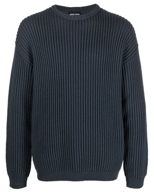 Giorgio Armani chunky-knit jumper