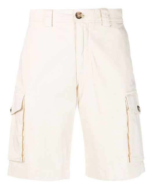 Woolrich cargo-pockets cotton shorts
