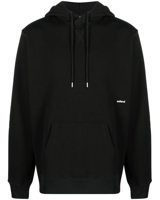 Soulland logo-print hoodie