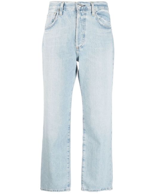 Citizens of Humanity cropped straight-leg jeans