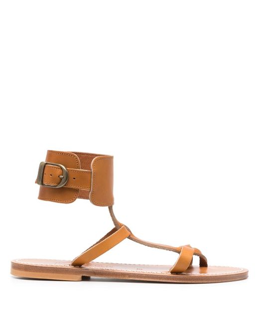 K. Jacques ankle-fastening flat sandals