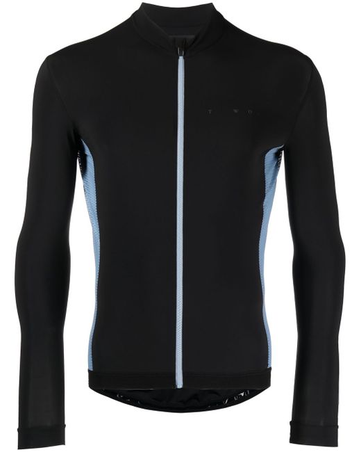 There Was One long-sleeved zip-up cycling top