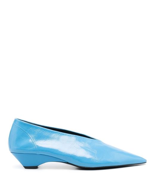 Bimba Y Lola pointed-toe leather pumps