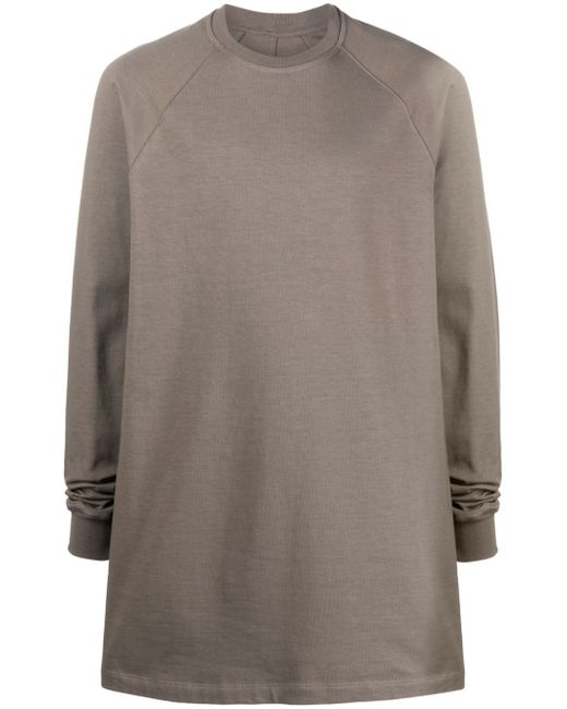 Rick Owens long-sleeve cotton sweatshirt