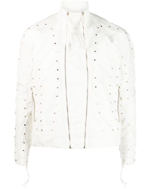 Kanghyuk stud-embellished zip-up jacket
