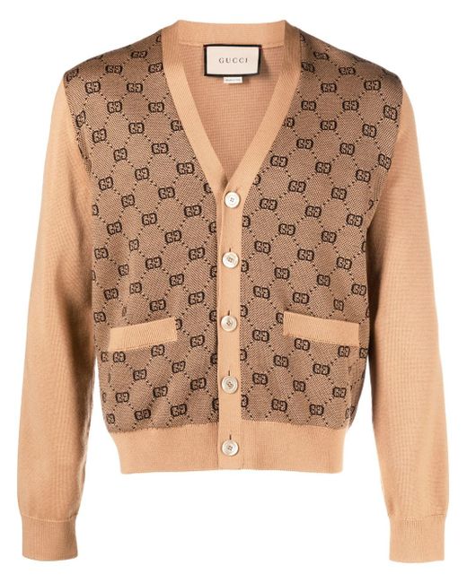 Gucci all-over GG-print cardigan