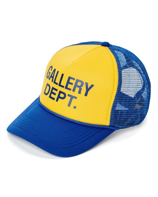 Gallery Dept. logo-print trucker cap