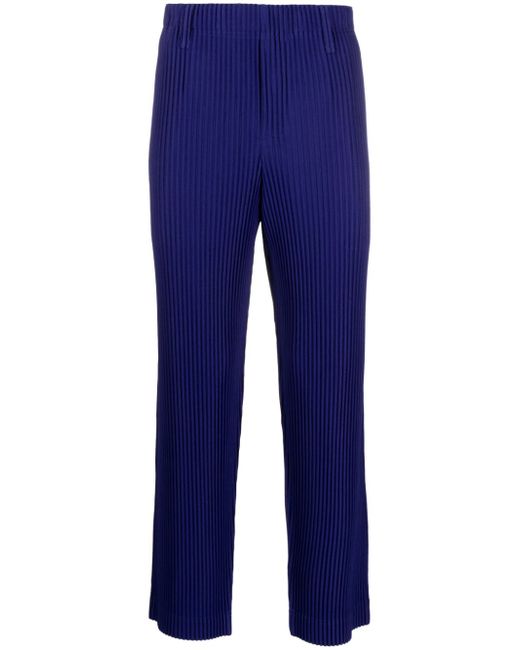 Homme Pliss Issey Miyake pleated tailored trousers