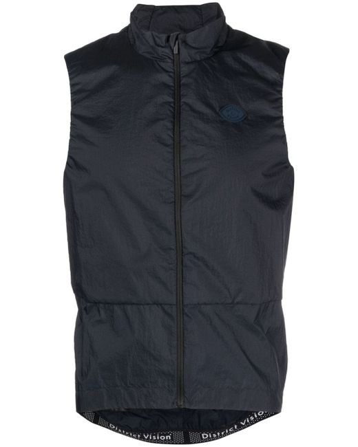 District Vision performance cycling gilet