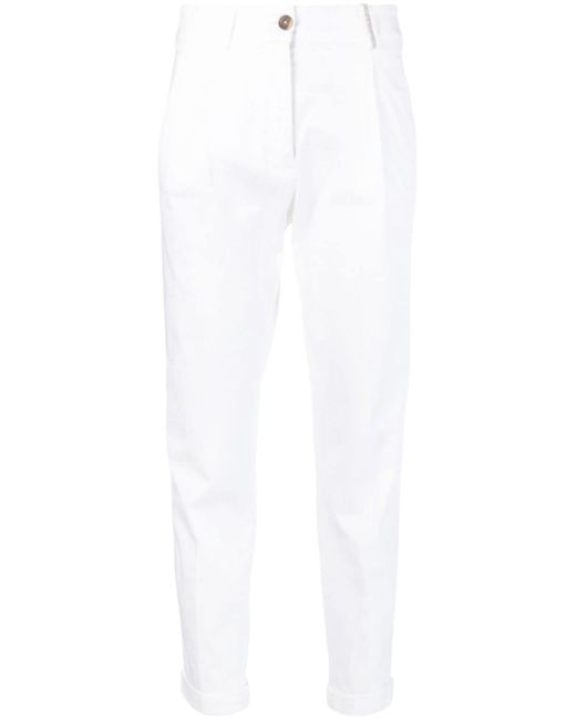 Fabiana Filippi high-waisted cotton trousers