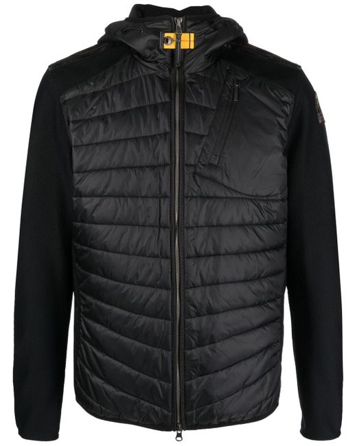 Parajumpers quilted zip-up hooded jacket