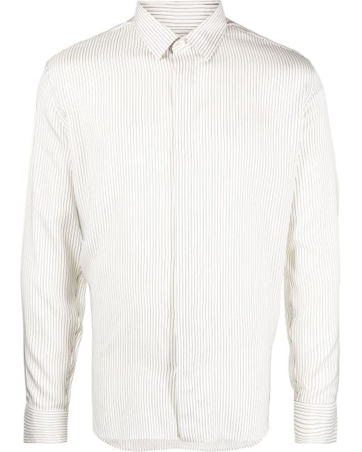 Saint Laurent button-up silk shirt