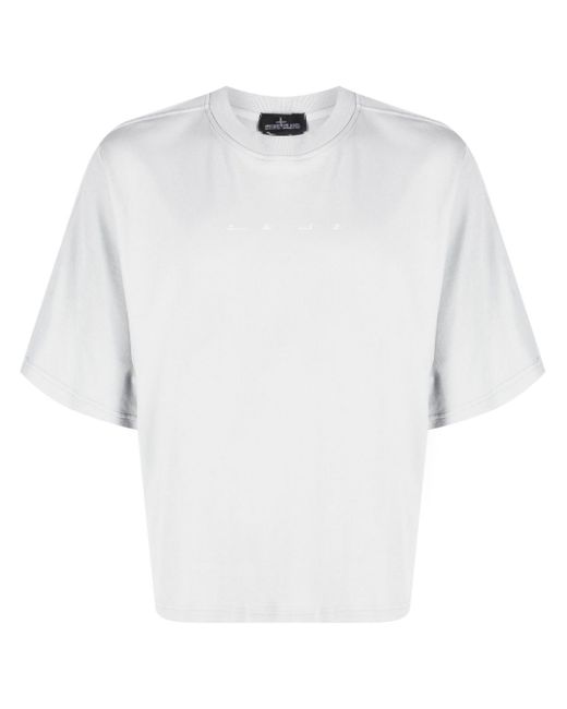 Stone Island Shadow Project graphic-print cotton T-shirt