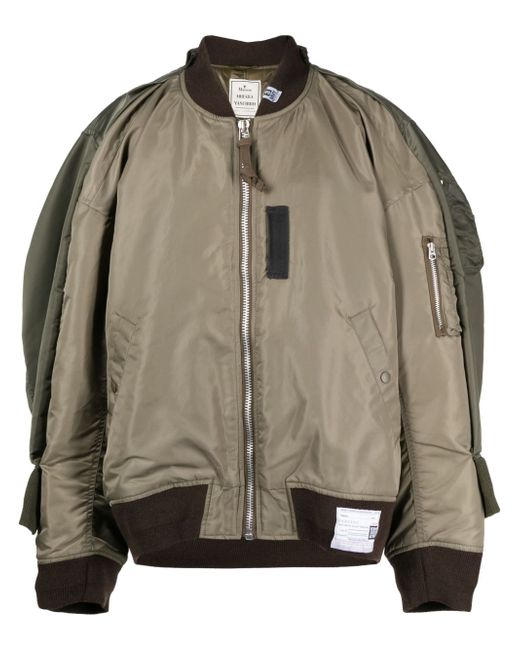 Maison Mihara Yasuhiro zip-pockeet bomber jacket
