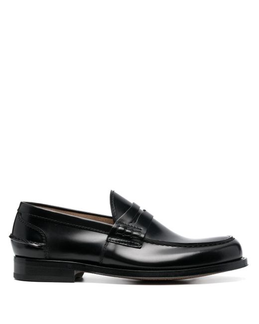 Cenere Gb slip-on leather loafers
