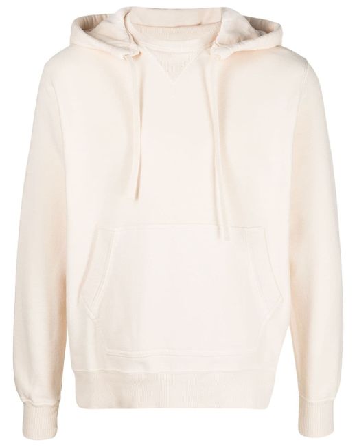 Fortela round-neck cotton hoodie