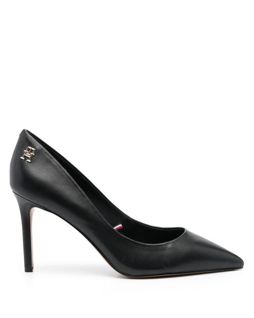 Tommy Hilfiger pointed-toe leather pumps