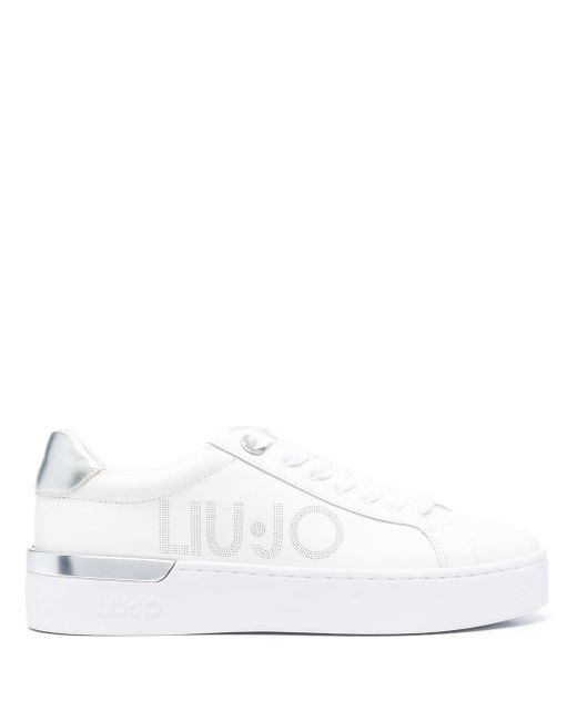 Liu •Jo logo-print lace-up sneakers