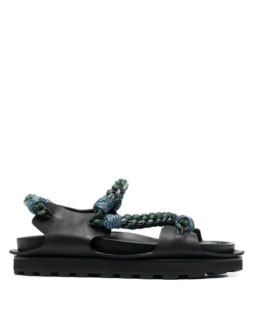 Jil Sander braided leather sandals