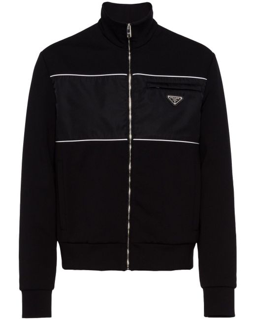 Prada Sweatshirt with Re-Nylon details