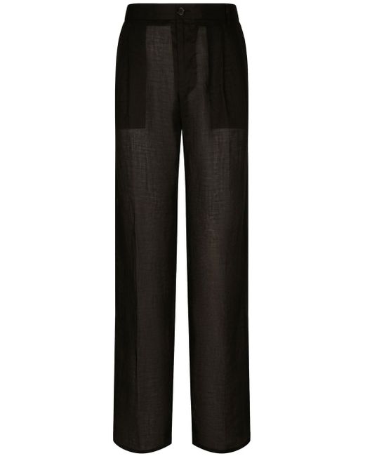 Dolce & Gabbana flared tailored-cut trousers
