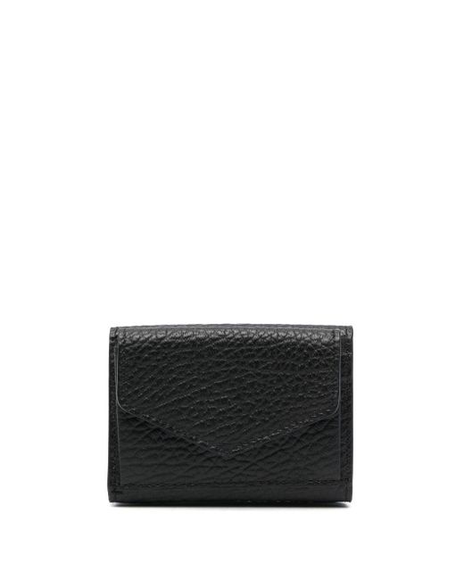 Maison Margiela four-stich tri-fold leather wallet