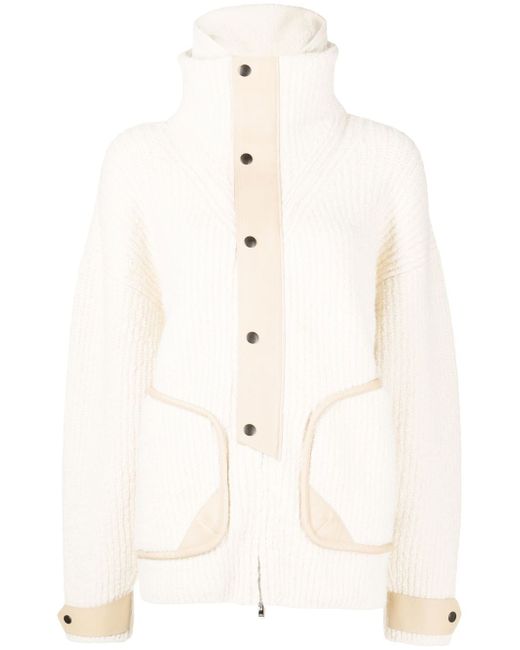 Isabel Marant zip-fastening knitted jumper