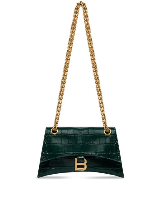 Balenciaga Crush small leather shoulder bag