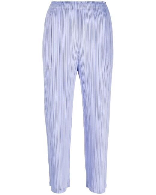 Pleats Please By Issey Miyake pleated tapered pants