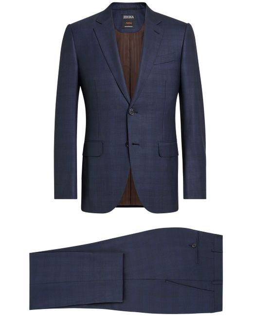 Z Zegna Prince of Wales check suit
