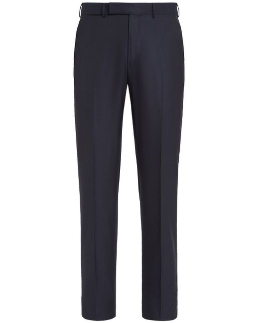 Z Zegna tailored wool trousers