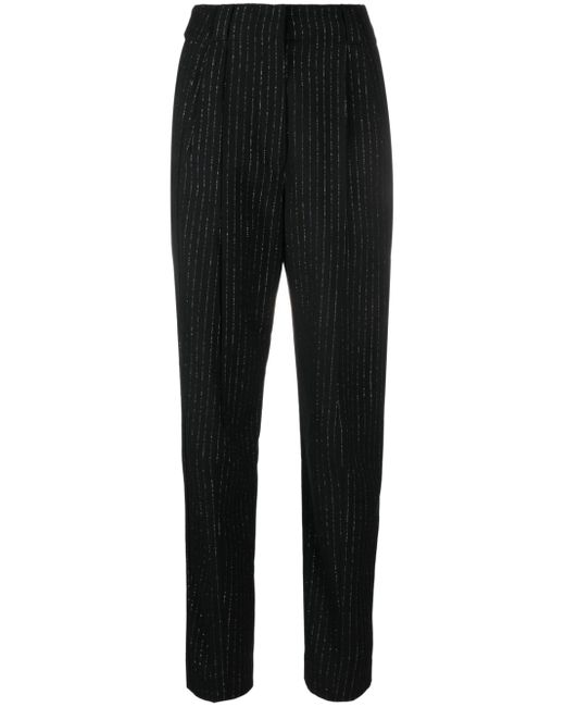 Alessandra Rich pinstripe wool trousers