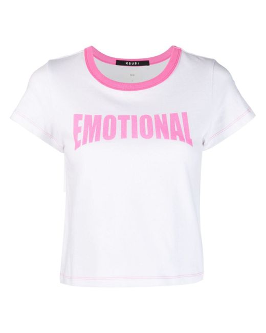 Ksubi emotional-print T-shirt