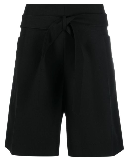 Totême belted tailored shorts