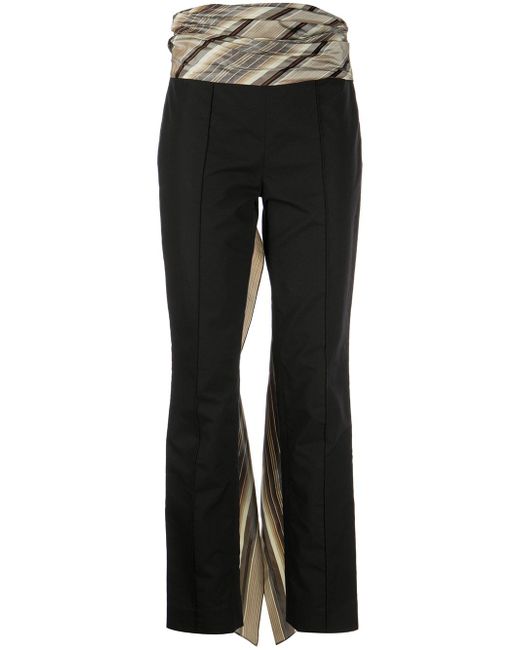 Rosie Assoulin bow-detail straight-leg trousers