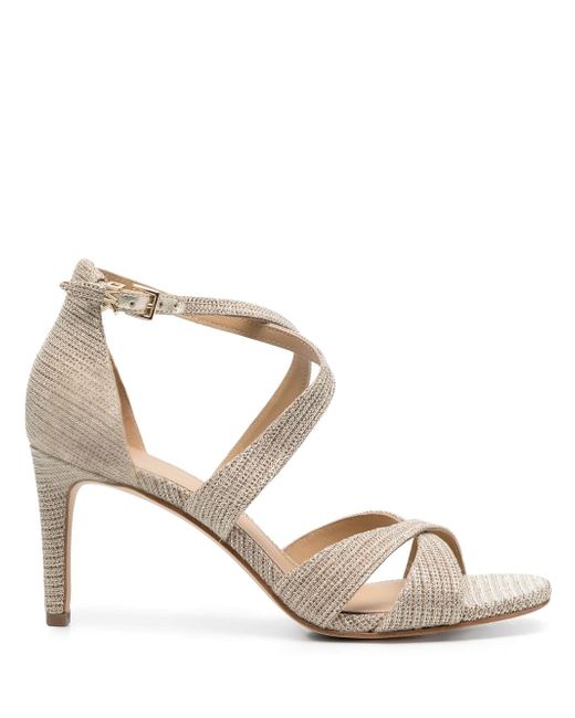 Michael Michael Kors crossover-strap 70mm leather sandals