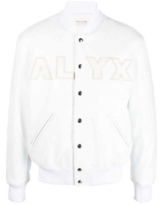 1017 Alyx 9Sm logo patch-detail cotton bomber