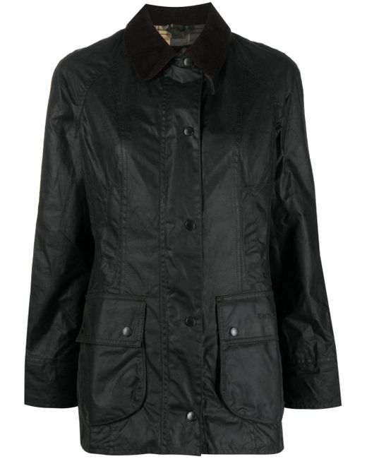 Barbour Beadnell wax-coated cotton jacket